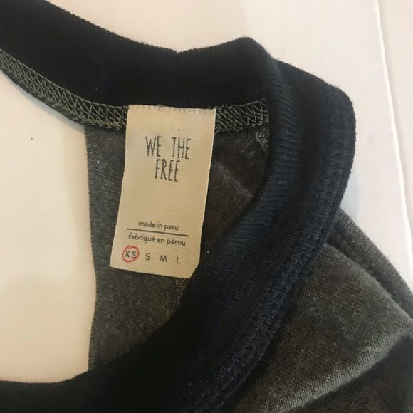 Free people twin peaks green grey halter tank S - Picture 8 of 8